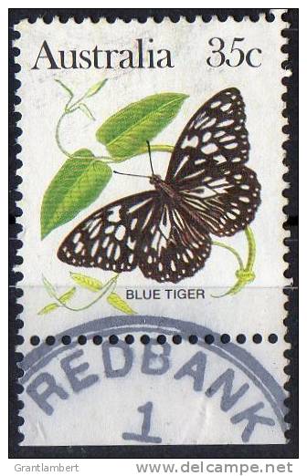 Australia 1983 Butterflies 35c Blue Tiger Used  SG 793- Redbank - Used Stamps