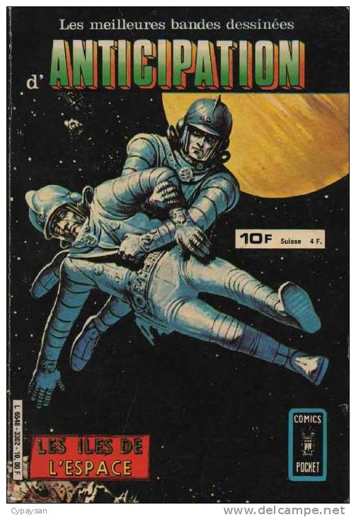 ANTICIPATION Recueil 3302 (17 18 ) BE ARTIMA 1981 COMICS POCKET - Arédit & Artima