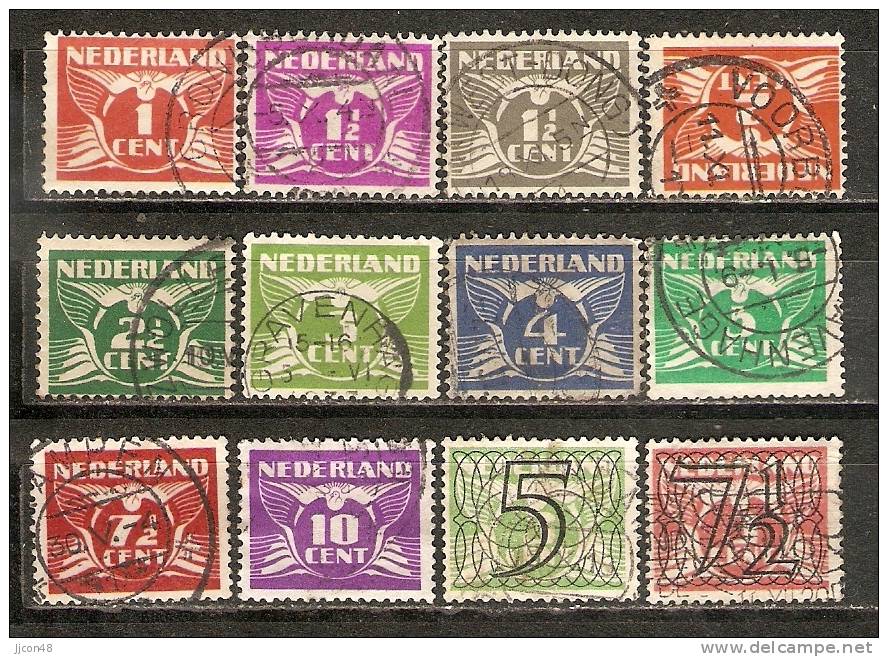 Nederland 1924-35  (o) - Usati