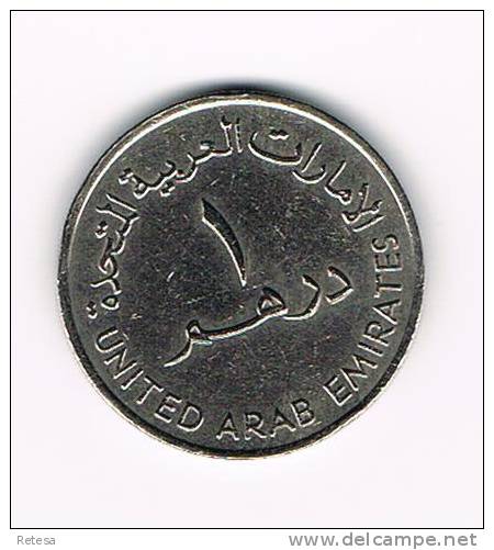 UNITED ARAB EMIRATES  1 DIRHAM 1989 - Emirats Arabes Unis