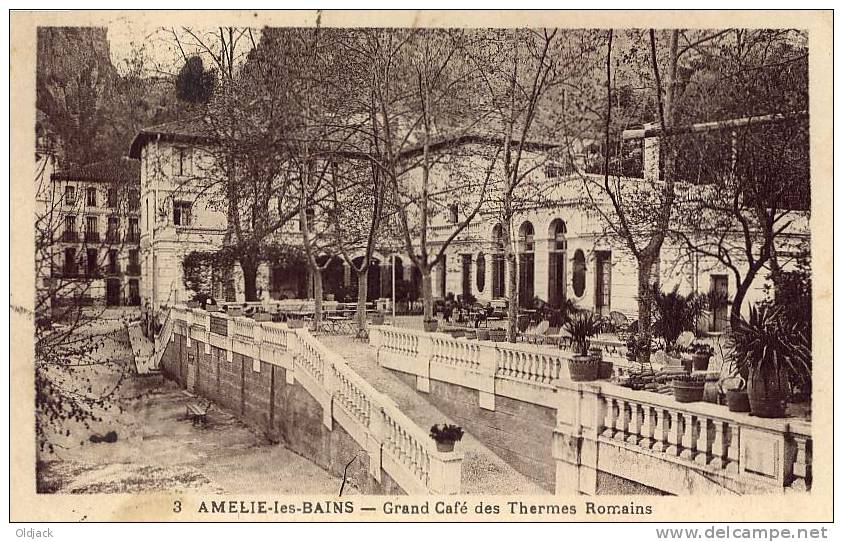 AMELIE-les-BAINS Grand Café Des Thermes Romains - Autres & Non Classés