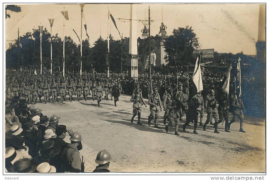 Fete De La Victoire Paris July 14 1919 National Day Les Tcheco-Slovaques - Slovaquie