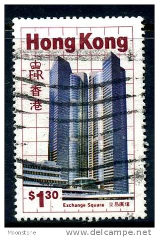 Hong Kong 1985 New Buildings $1.30, Used - Oblitérés