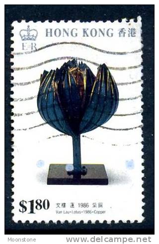 Hong Kong 1989 Modern Art $1.80, Used - Gebraucht