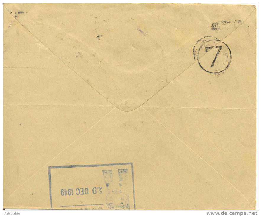 1949 Lettre De Greece Vers London. Censor. Cover Voir 2 Scan - Storia Postale