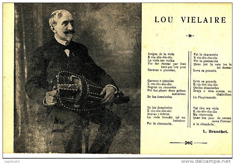 AAS 550/  CPA  -     LOU VIELAIRE  POEME DE L. BRANCHET - Music