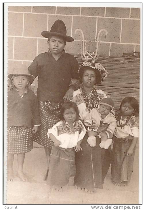 ETHNICS - DIGITAL RESTORE Of A 1905 GUATEMALA  "FAMILIA De NAHUALÁ"  - COLLECTION GIRARD MUSUEM - Non Classificati