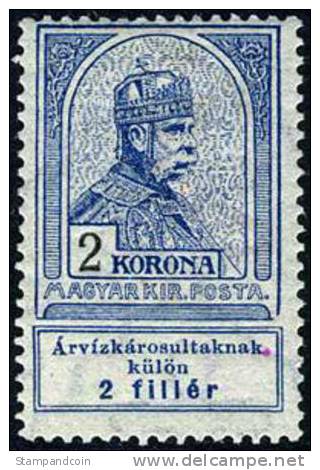 Hungary B16 Mint Hinged 2k Semi-Postal From 1913 - Ongebruikt