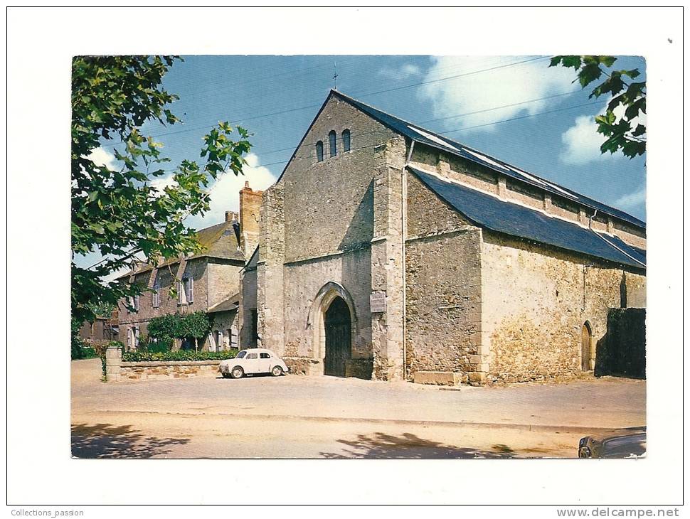 Cp, 44, Saint-Philibert-de-Grand-Lieu, L'Eglise Abbatiale Carolingienne, Et Le Prieuré, écrite, écrite - Saint-Philbert-de-Grand-Lieu