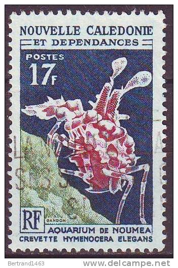 NOUVELLE CALEDONIE 1964. YT N° 324 (°). Fleurs - Usati