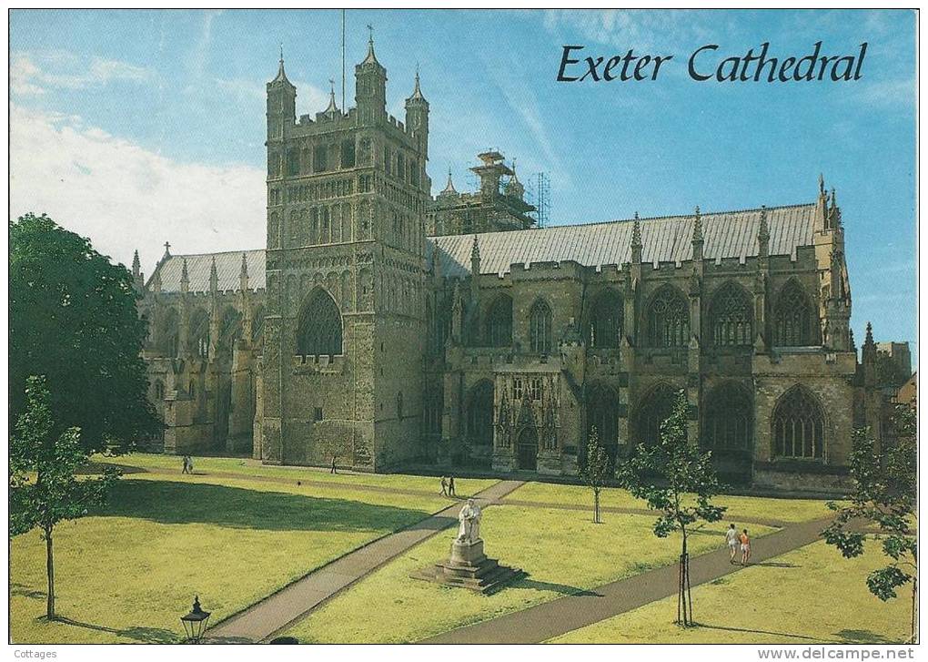 EXETER CATHEDRAL - 1985 - Exeter