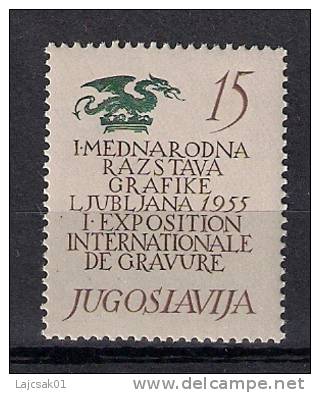 Yugoslavia 1955. Ljubljana  Mi.763 MNH - Unused Stamps