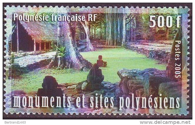 POLYNESIE 2005. YT N° 757**. Monuments Et Sites - Unused Stamps