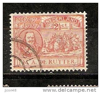 Nederland 1907  Michel De Ruyter   (o)  Mi.74 - Used Stamps