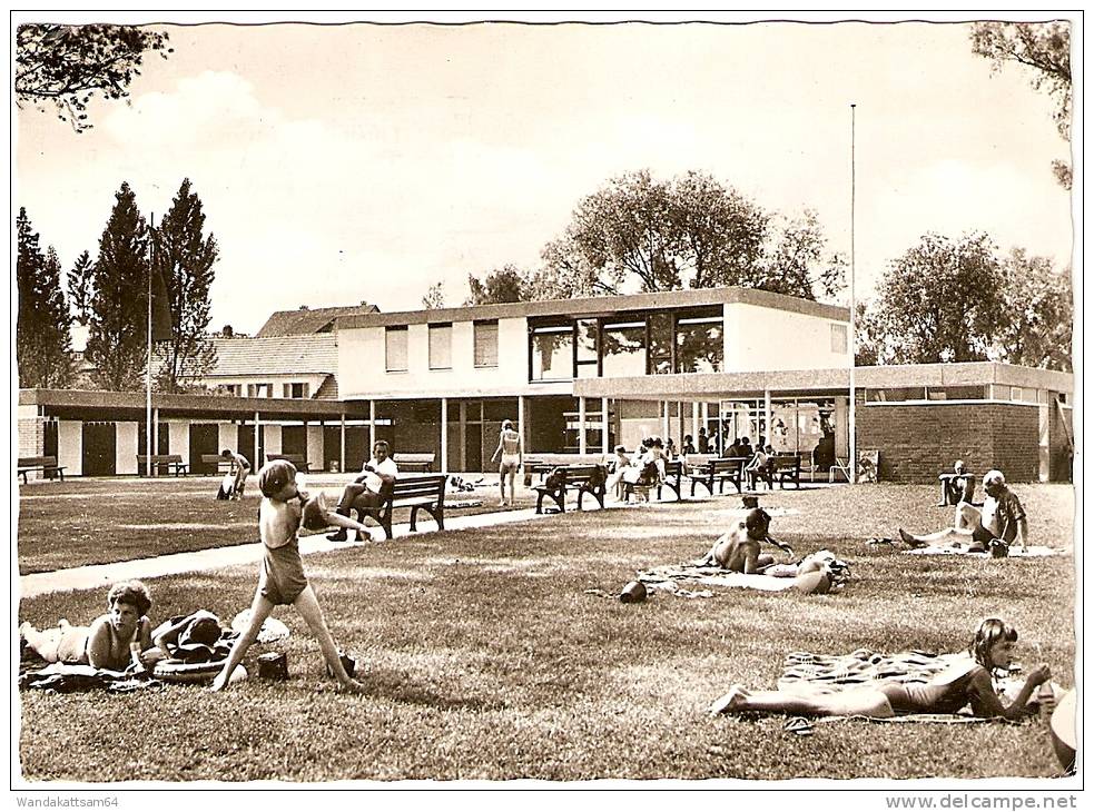 AK 7759  Immenstaad / Bodensee Strandbad 13. 7. 73. - 17 799 FRIEDRICHSHAFEN1 Ma Werbestempel Besucht Die Schöne Stadt F - Friedrichshafen