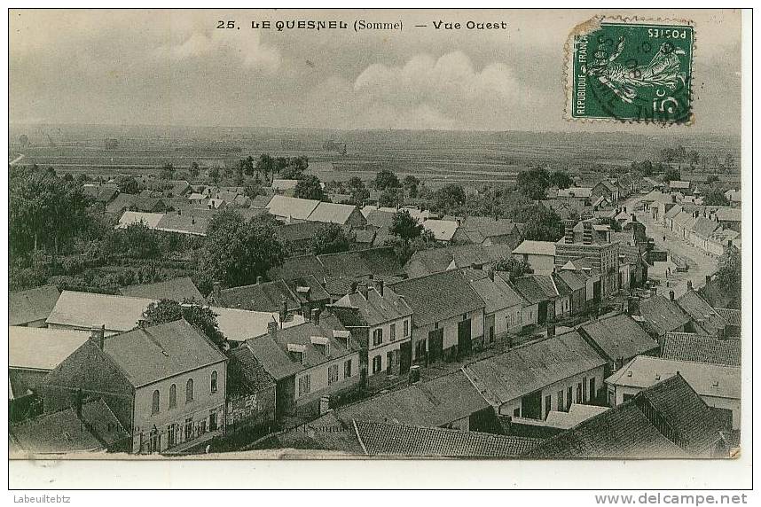 LE QUESNEL ( Somme ) - Vue Ouest - Autres & Non Classés