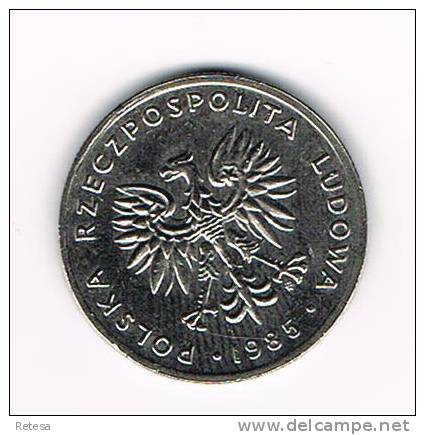 POLEN  20 ZLOTYCH  1985 - Pologne