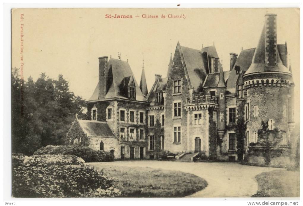 SAINT-JAMES. - Château  De Chassilly - Sonstige & Ohne Zuordnung