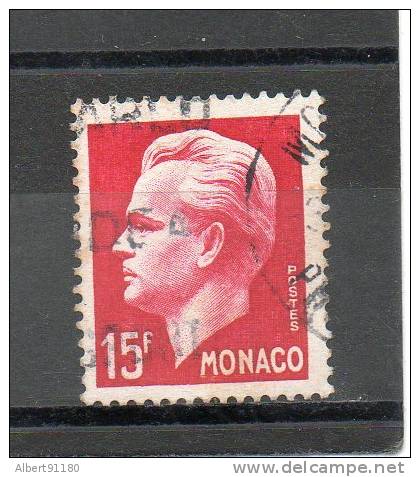 MONACO Prince Rainier III 15,00f   Carmin 1950-51 N°348 - Other & Unclassified