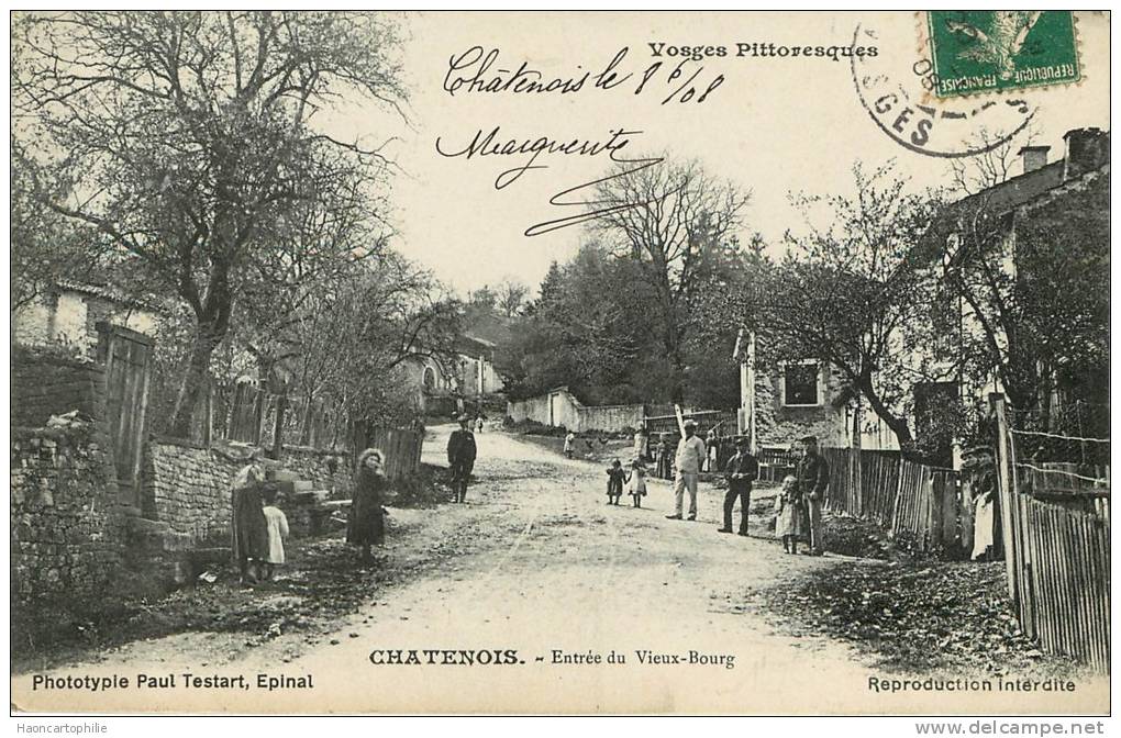 Chatenois : Entrée Du Vieux Bourg - Chatenois