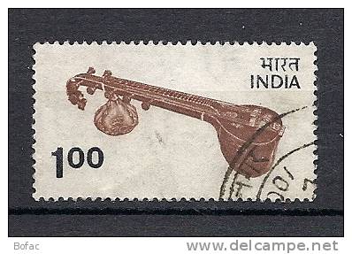 447  (OBL)   Y & T     (Vina Instrument De Musique)     "INDE"  40/35 - Used Stamps