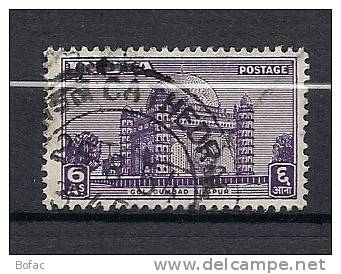 15     (OBL)   Y  &amp;  T     (temple De Mohamad Ali Bijapur)     "INDE" - Used Stamps
