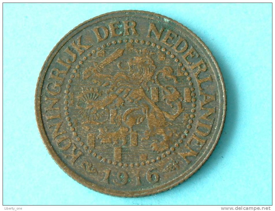 1916 - 2 1/2 CENT / KM 150 ( Details Zie Foto ) ! - 2.5 Cent