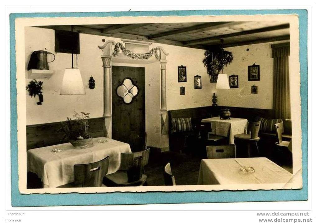 ÖTZAL  -  SÖLDEN  1377m.  -  Café  Riml   ( Salon De Thé ) -  1954  -  CARTE PHOTO  - - Sölden