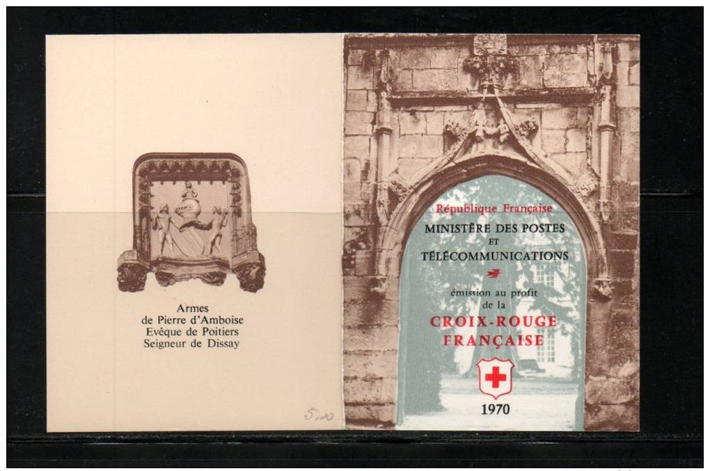 FRANCE CARNET CROIX ROUGE N° 2019 Obl. 1ier Jour En Rouge. - Red Cross