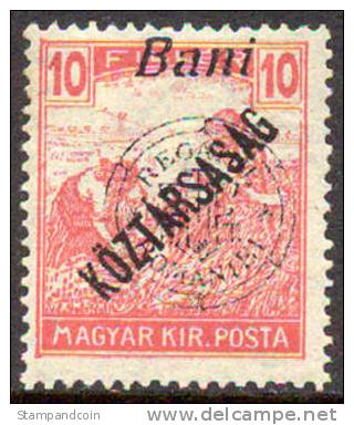 Hungary 6N34 Mint Hinged Romanian Occupation 2nd Translyvania Issue From 1919 - Nuevos