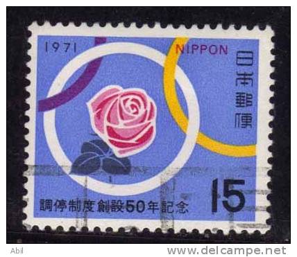 Japon 1971 N°Y.T. ;  1021 Obl. - Gebruikt