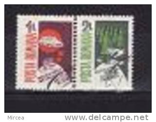 Roumanie 1986 - Yv.no.3724-5 Obliteres,serie Complete - Oblitérés