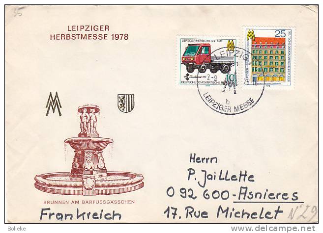 Transports - Camions - Allemagne - République Démocratique - Lettre De 1978 - Vrachtwagens