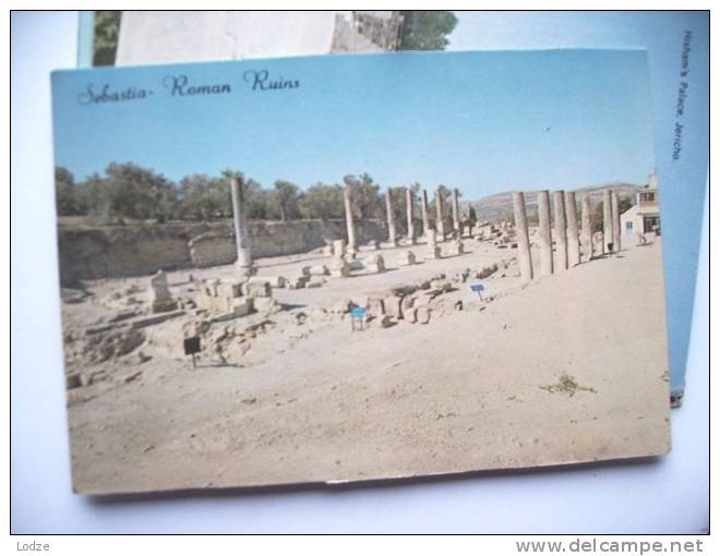 Asia Palestina Sebastia Samaria Ruins Roman - Palestina