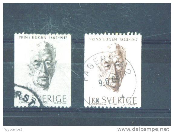 SWEDEN - 1965  Prince Eugen  FU - Used Stamps