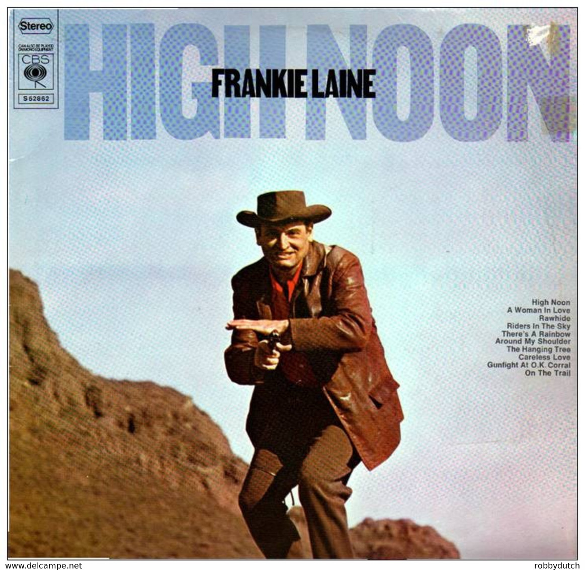* LP *  FRANKIE LAINE - HIGH NOON (Holland 1971) - Country Et Folk