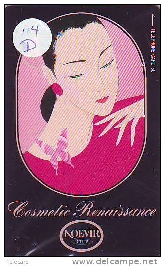 Télécarte Japon * Cosmétiques *  Série NOEVIR  (114d)  Phonecard Japan * Cosmetics Cosmetic * Telefonkarte Parfum - Parfum