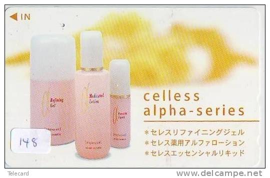 Télécarte Japon * Cosmétiques *  Série ALPHA  (148)  Phonecard Japan * Cosmetics Cosmetic * Telefonkarte Parfum - Parfum