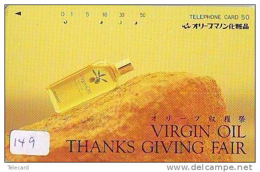 Télécarte Japon * Cosmétiques *  VIRGIN OIL  (149)  Phonecard Japan * Cosmetics Cosmetic * Telefonkarte Parfum - Parfum