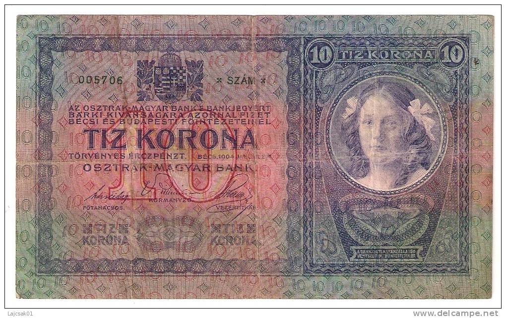 Hungary 10 Korona 1904.  10 Kronen - Ungarn