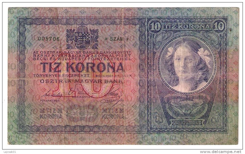 Hungary 10 Korona 1904.  10 Kronen - Hungary