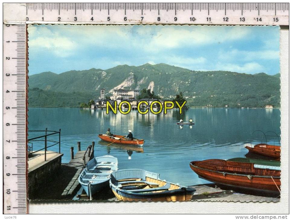 LAGO D'ORTA  -  Isola S. Giulio  -  Lac D'Orta - Ile S. Jules - - Novara