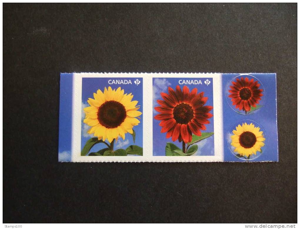 CANADA 2011   SUNFLOWERS  FROM BOOKLET   (photo Is Example)  MNH **  053902-085 - Neufs