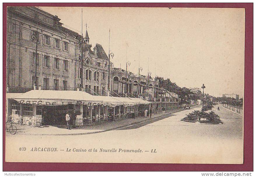 33 - ARCACHON - Le Casino Et La Nouvelle Promenade - Arcachon