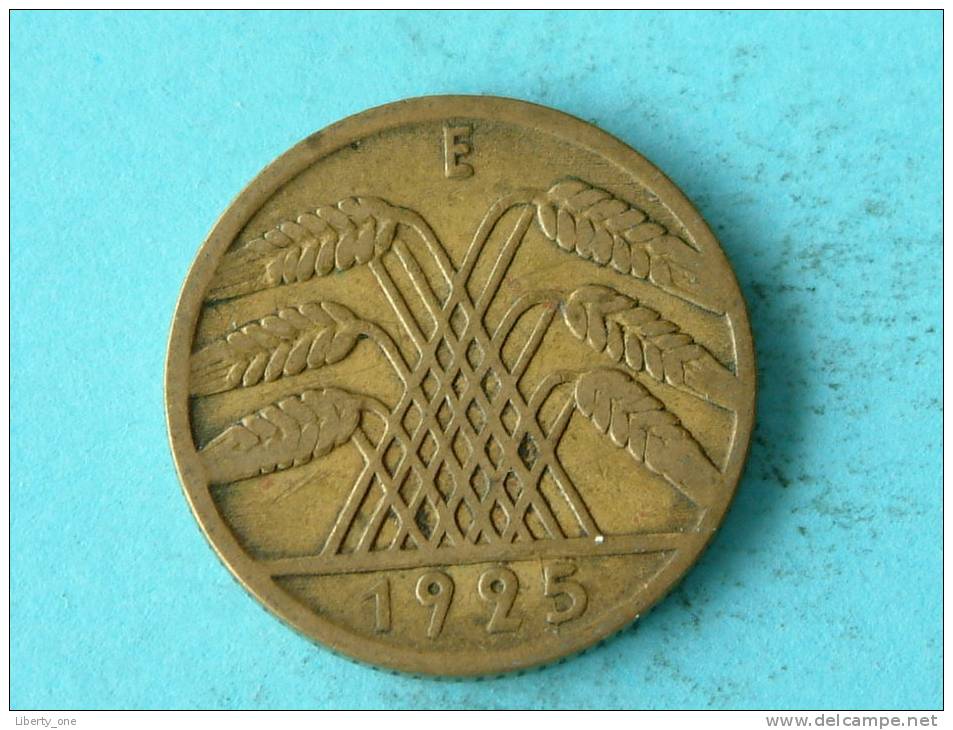 1925 E - 10 REICHSPFENNIG / KM 40 ( Details Zie Foto ) ! - 10 Rentenpfennig & 10 Reichspfennig