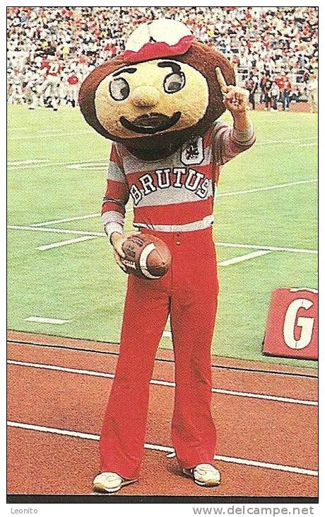 Brutus Buckeye Ohio State University's Fighting Mascot Columbus Ohio 1984 - Rugby