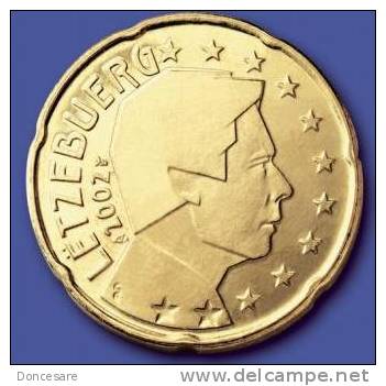 **  20 CENT LUXEMBOURG 2002 PIECE  NEUVE ** - Luxembourg