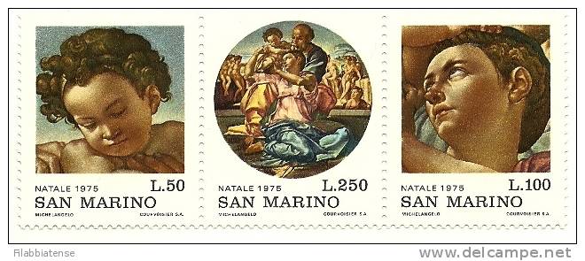 1975 - San Marino 950/52 Madonna E Bambino     ++++++ - Cuadros