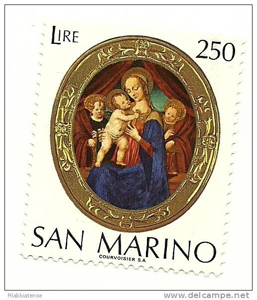 1974 - San Marino 930 Madonna Col Bambino    ++++++++ - Tableaux