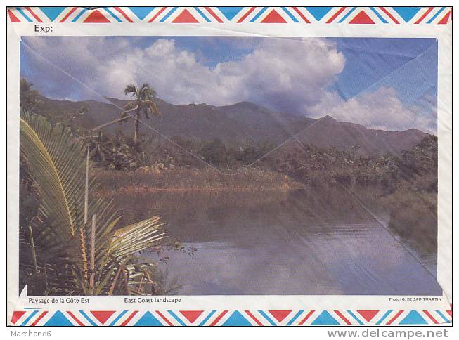 NOUVELLE CALEDONIE LETTRE PERRUCHE D OUVEA N°492.503.547 EN 1988 EN LETAT - Lettres & Documents